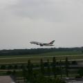 Airbus A380, Emirates, take off, Flughafen München