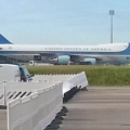 Boeing 747 Air Force One im Zuge des G7 Gipfels in München 
Sorry für die schlechte Qualität, aber das Handy ist nicht das Beste,____