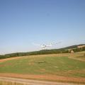 Landeanflug auf Piste 31