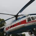 Mi-8, 2 Gasturbinen mit je 1500 PS, konnte auch mit einem Triebwerk noch fliegen, 4000 kg Nutzlast oder 28 Passagiere, Reisegeschwindigkeit 230 km/h, Reichweite 450 km, voll beladen noch 100 km, Produktion ab 1960