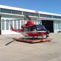 Bell Rettungshubschrauber Flughafen Tempelhof