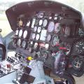 Bell Hubschraubercockpit