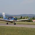 Flugplatz Bad Neustadt - Grasberg, Moran Ralley MS 180 beim Start