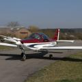 Flugplatz Bad Neustadt  am 29.3.2014, Breezer beim Rollen
