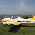 Flugplatz Bad Neustadt - Grasberg, Pioneer 300 bei der Tankstelle