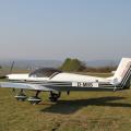 Flugplatz Bad Neustadt - Grasberg, eine Zenair auf unserem Platz