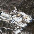 Luftbild am 07.03.2010, Rehabilitationsklinik Bad Bocklet