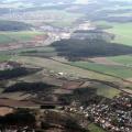 Flugplatz Grasberg aus Richtung Herschfeld fotografiert