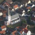 Kirche Salz, einem kleinen Ort unweit des Flugplatzes Bad Neustadt
