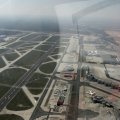 Taxiways auf dem Flughafen Frankfurt