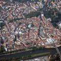 Luftbild Schweinfurt, Stadtzentrum