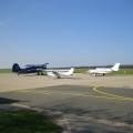 abgestellte Flugzeuge