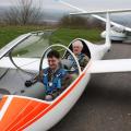 Herbert und Peter bei Flugvorbereitung