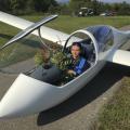 1. Alleinflug Frieda am 26.09.2022
