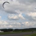 Kitelandboarden auf dem Flugplatz Bad Neustadt - Grasberg