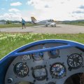 Flugplatz Bad Neustadt - Grasberg F-Schlepp am 31.5.2025