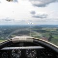 Flugplatz Bad Neustadt, F-Schlepp ASK 13 am 9.6.2025