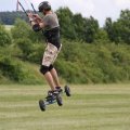 Kitelandboarden auf dem Flugplatz Bad Neustadt - Grasberg