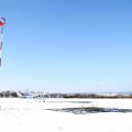 Windsack und Cessna