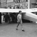 Flugzeugtaufe auf dem Marktplatz Bad Neustadt, Aufnahmen unbekannten Datums in den 60ziger Jahren